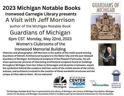 2023 Michigan Notable Books: Author Jeff Morrison Visit