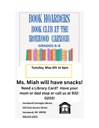 Book Hoarders Book Club Grades 6-8