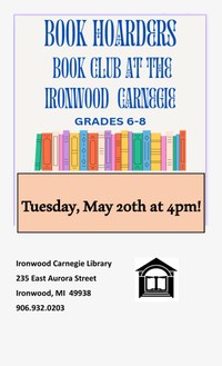 Book Hoarders Book Club Grades 6-8