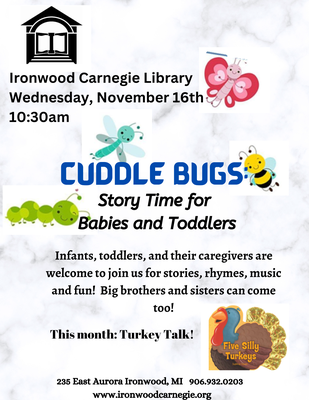Cuddlebugs Story Time for Babies and Toddlers