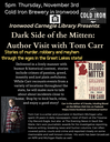 Dark Side of the Mitten: Author Visit with Tom Carr