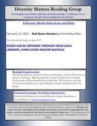 Diversity Matters (On-line) Reading Group