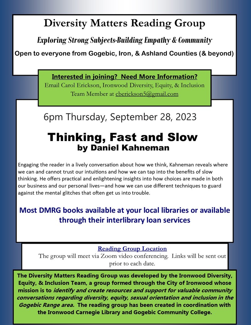 Diversity Matters Reading Group