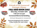 Friends of the Library Fall Used Book Sale