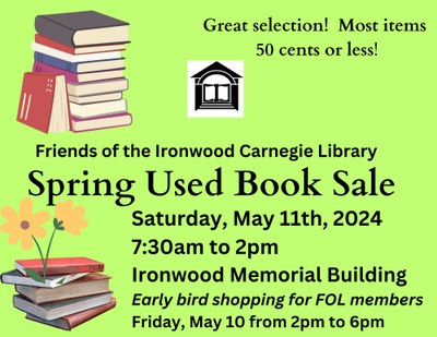 Friends of the Library Spring Book Sale