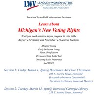 League of Women Voters-Town Hall