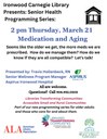 Medications and Aging