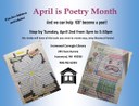 Poetry Month: Blackout Poetry