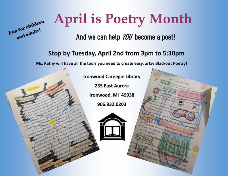 Poetry Month: Blackout Poetry