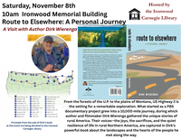 Route to Elsewhere: A Visit with Author Dirk Wierenga