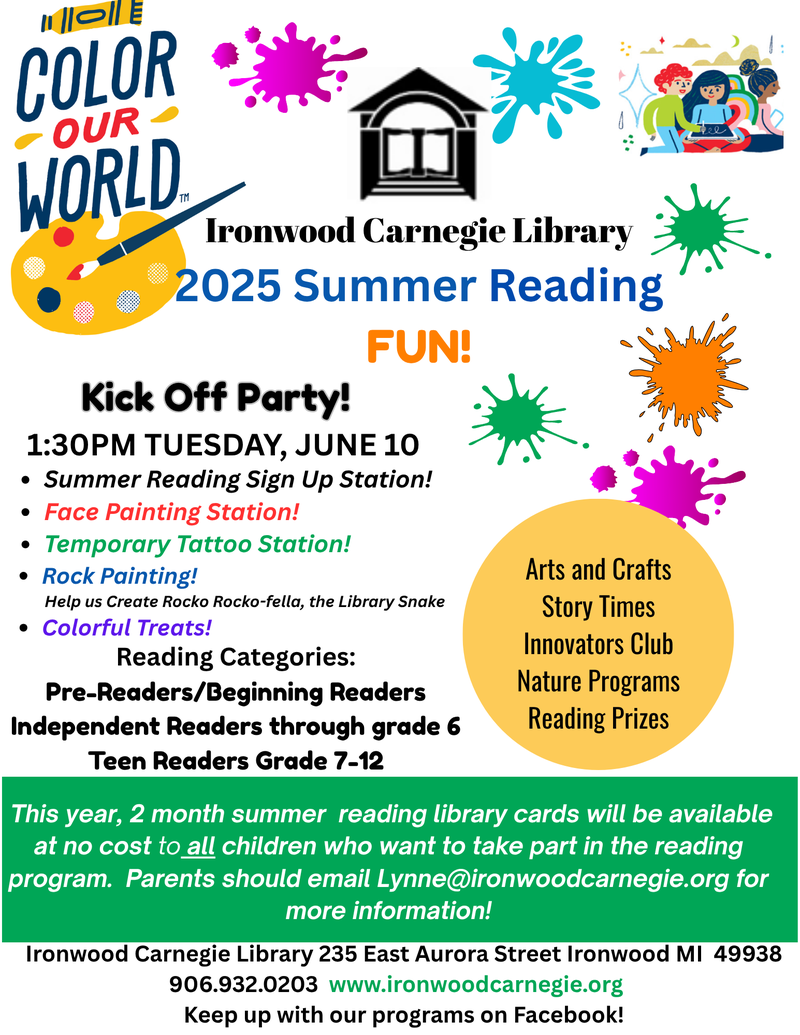 Summer Reading Kick Off!