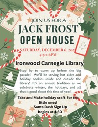 Jack Frost Festival Open House
