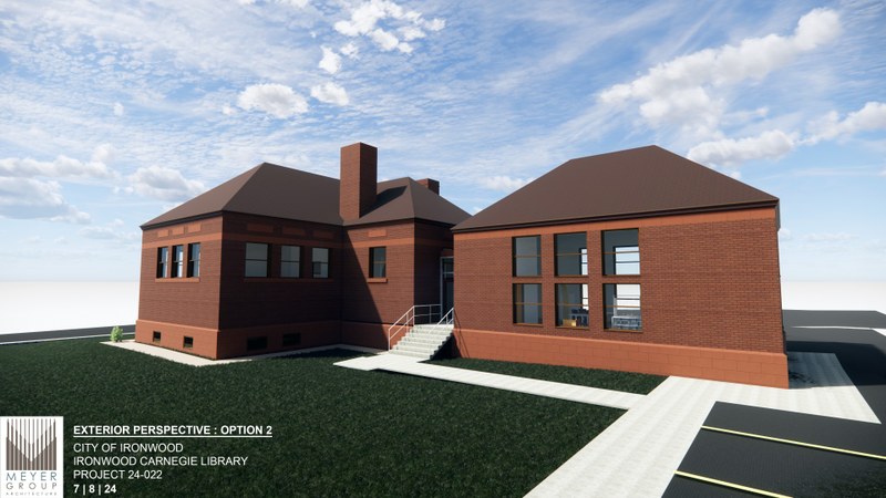 Ironwood Carnegie Community Center Space Addition